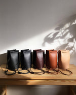 Mini Bucket Bag - Indigo Blue