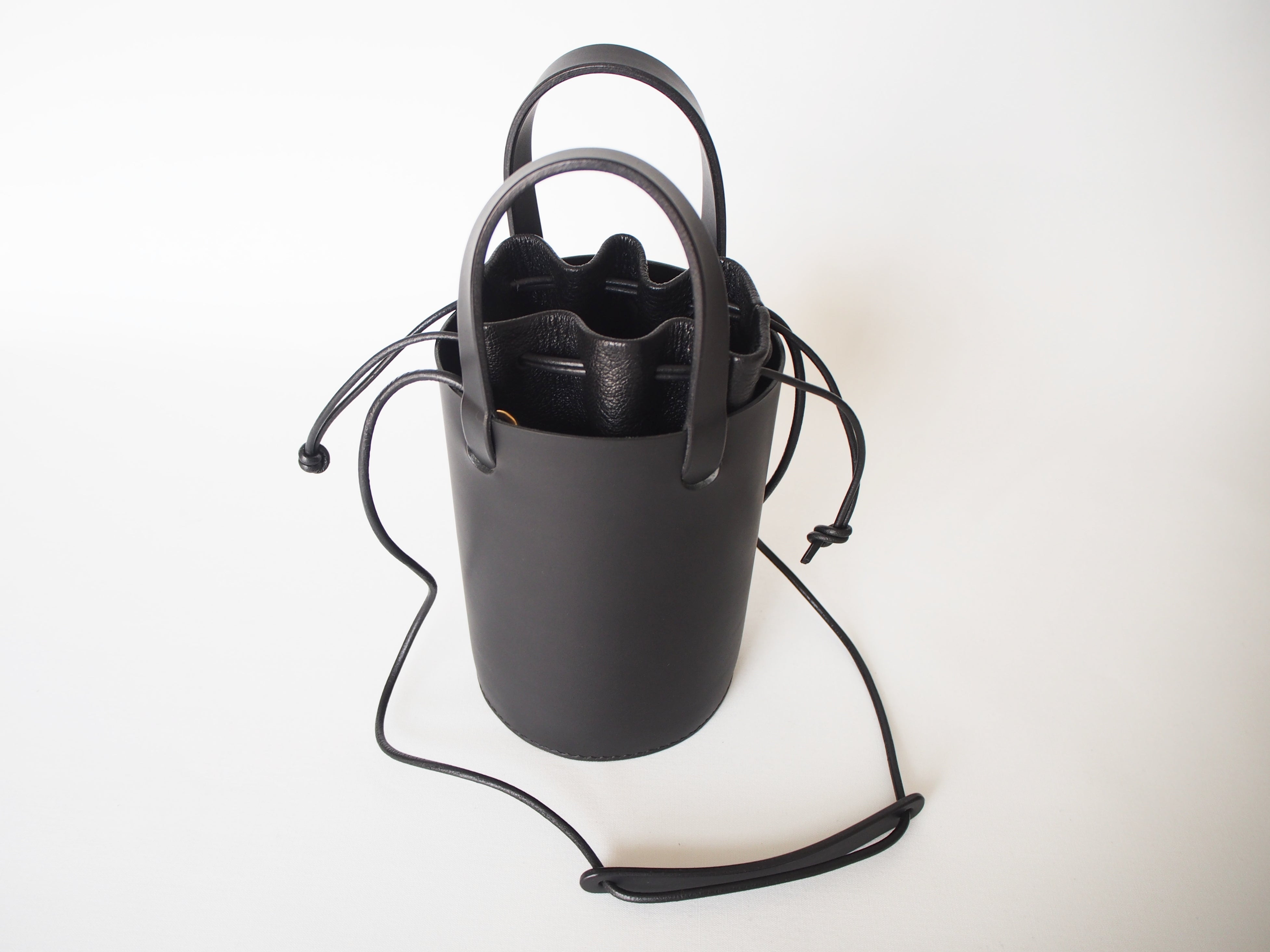 Bucket Tote Bag - Black