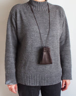 Double Pocket Bag - Brown