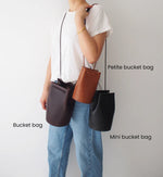 Mini Bucket Bag - Indigo Blue