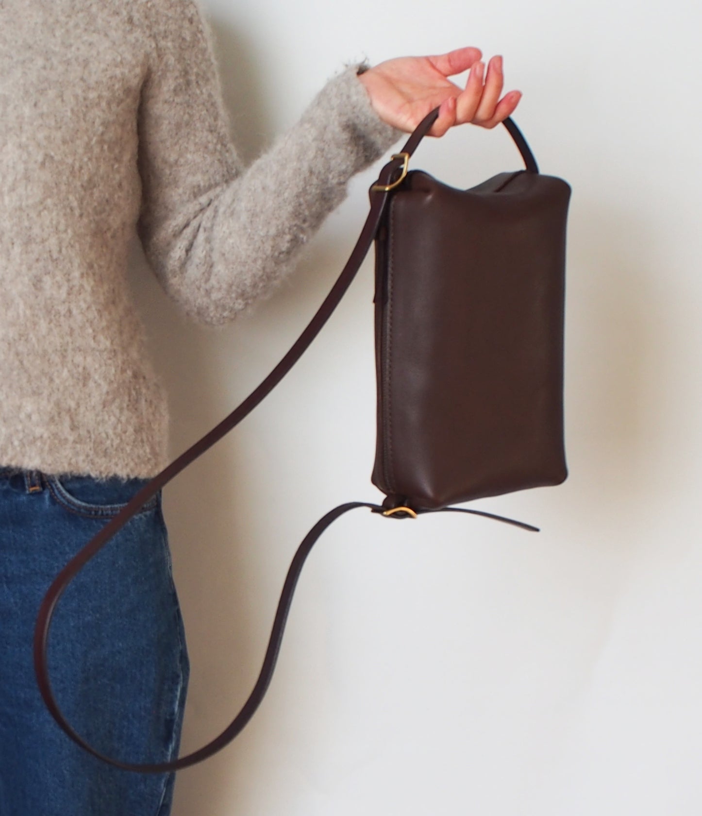 Flip Bag - Dark Brown