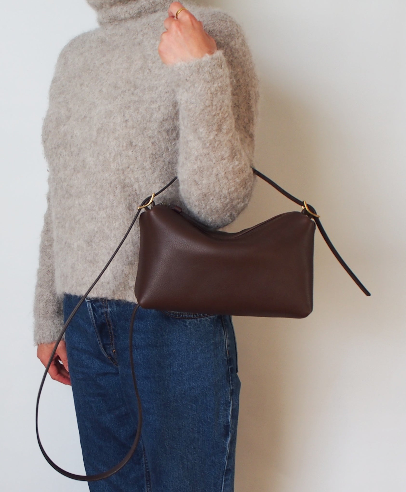 Flip Bag - Dark Brown