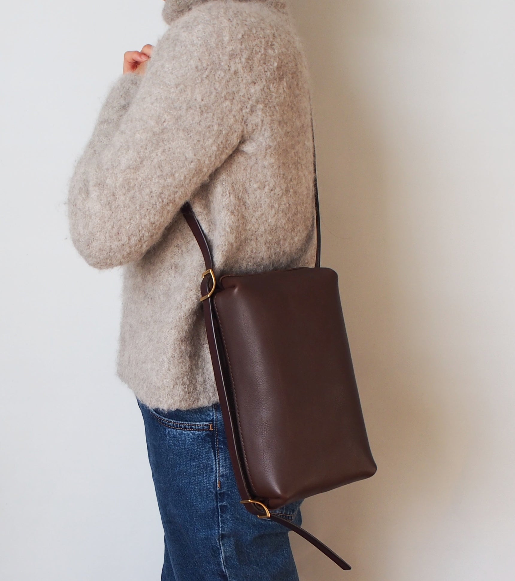 Flip Bag - Dark Brown