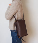 Flip Bag - Dark Brown