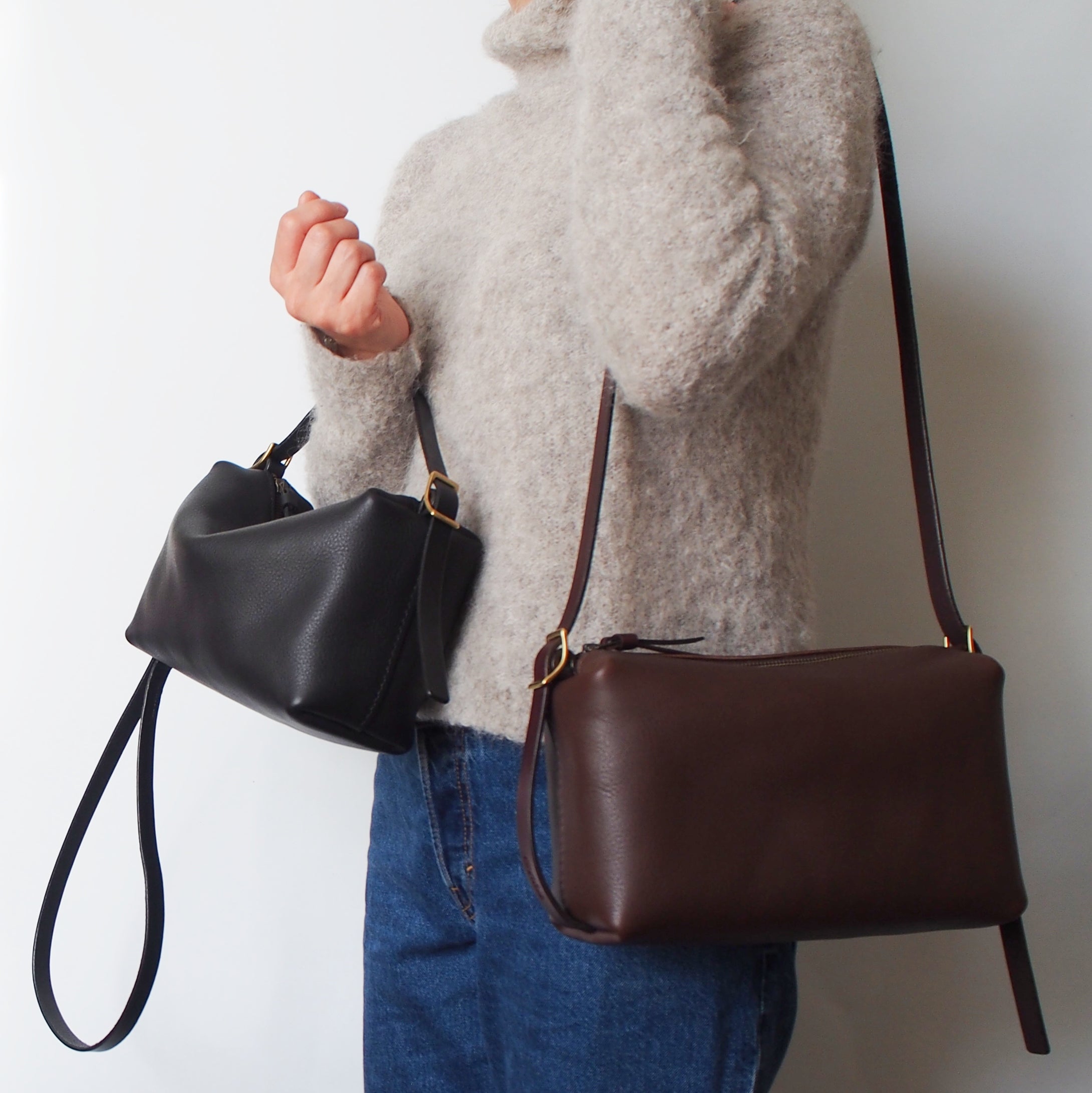 Flip Bag - Dark Brown