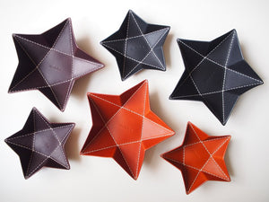 Origami Star Tray -  Medium / Chocolate