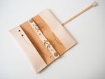Travel Jewellery Roll - Natural