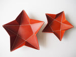 Origami Star Tray -  Set of Two / Whisky