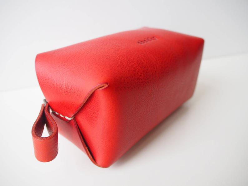Zipper pouch - Red