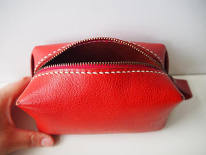 Zipper pouch - Red