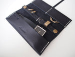 Travel Jewellery Roll - Black