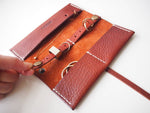 Travel Jewellery Roll - Tan