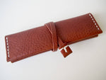 Travel Jewellery Roll - Tan