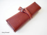 Travel Jewellery Roll - Tan