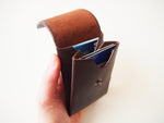Origami Card Holder - Dark Brown