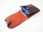 Origami Card Holder - Dark Brown