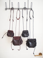 Puff Drawstring Bag - Medium / Black
