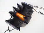 Puff Drawstring Bag - Medium / Black