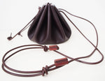 Puff Drawstring Bag - Medium / Brown