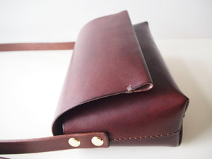 Flap Crossbody Bag - Small / Brown