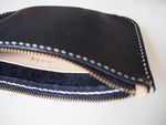 Flat zipper pouch - Black