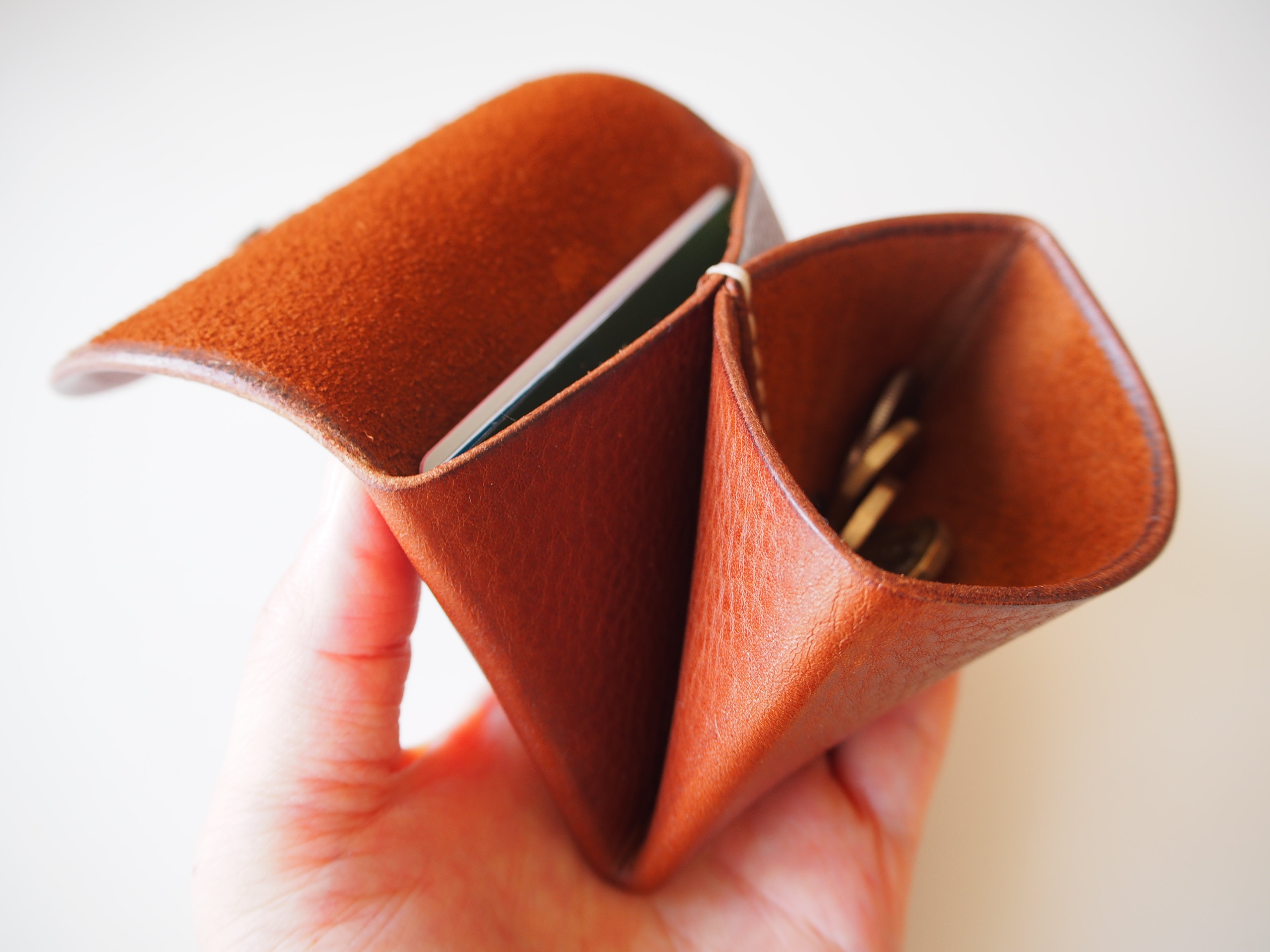 Origami Wallet - Tan