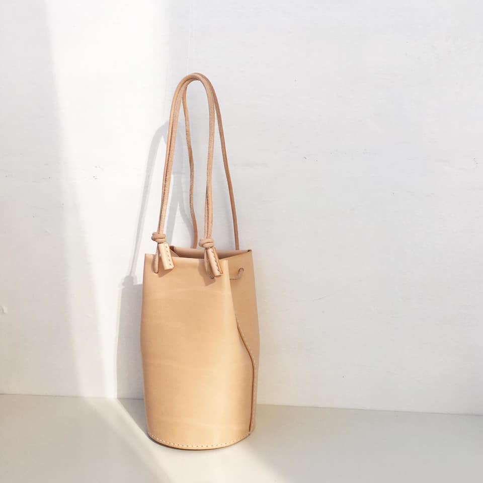 Mini Bucket Bag - Natural