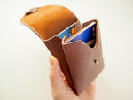 Origami Card Holder - Tan