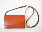 Flap Crossbody Bag - Small / Light Tan