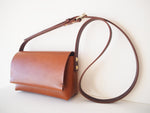 Flap Crossbody Bag - Small / Light Tan