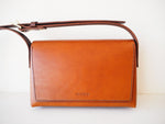 Flap Crossbody Bag - Small / Light Tan