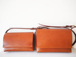 Flap Crossbody Bag - Small / Light Tan