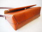 Flap Crossbody Bag - Medium / Light Tan