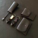 Origami Card Holder - Dark Brown