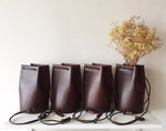 Mini Bucket Bag - Brown
