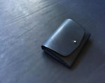 Origami Wallet - Smooth Leather / Indigo Blue