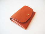 Origami Wallet - Smooth Leather / Light Tan