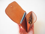 Origami Wallet - Smooth Leather / Light Tan
