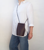 Mini Bucket Bag - Brown