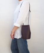 Mini Bucket Bag - Brown