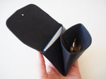 Origami Wallet - Smooth Leather / Black