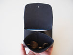 Origami Wallet - Smooth Leather / Black