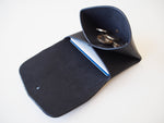 Origami Wallet - Smooth Leather / Black