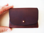 Origami Wallet - Smooth Leather / Brown