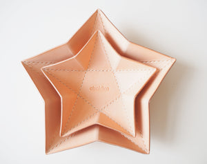 Origami Star Tray -  Medium / Natural