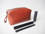 Zipper pouch - Tan